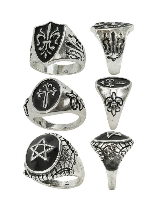 Anillos Góticos Surtidos – Pack 3 Modelos