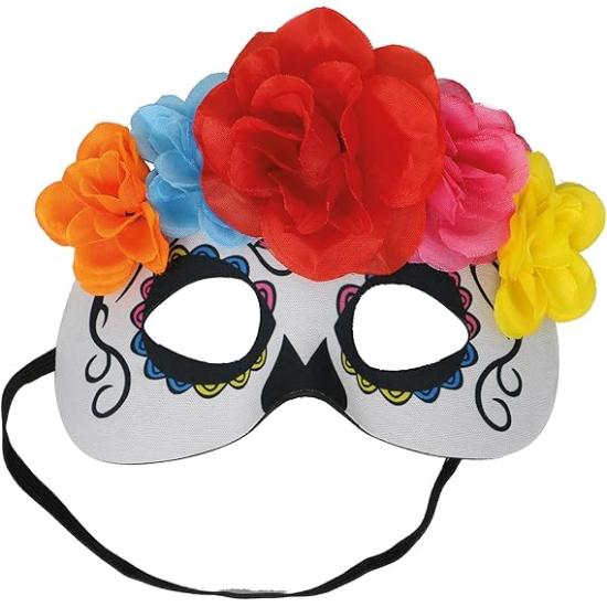 Antifaz Catrina día de los Muertos