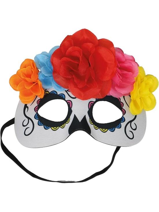 Antifaz Catrina día de los Muertos
