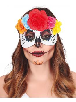 Antifaz Catrina día de los Muertos