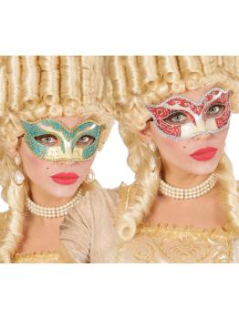 Antifaz Condesa con Glitter