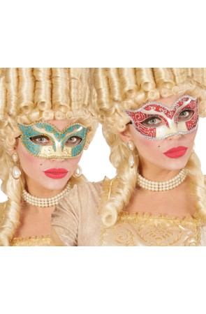 Antifaz Condesa con Glitter