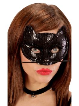 Antifaz Gato Negro