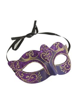Antifaz Purpurina Morado