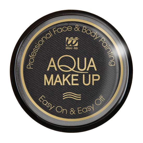 Aqua Makeup Maquillaje Profesional 15 grs Negro