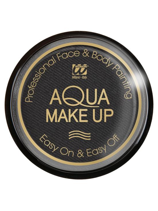 Aqua Makeup Maquillaje Profesional 15 grs Negro