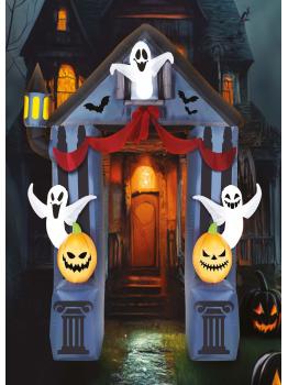 Arco Hinchable Decorado Fantasmas 240 x 200 cms