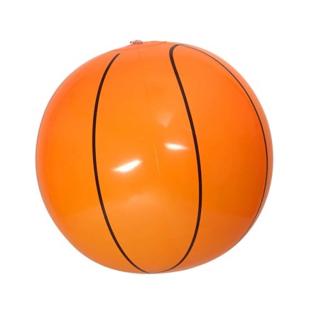 Balón Baloncesto Hinchable de 25 cms .
