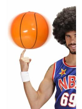 Balón Baloncesto Hinchable de 25 cms .
