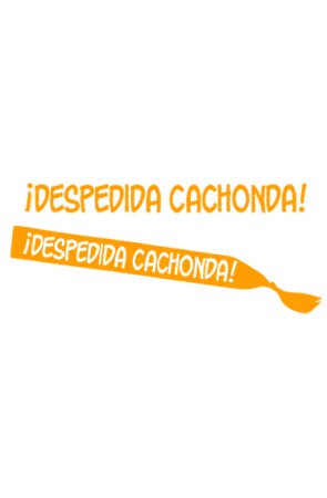 Banda 100 Despedida Cachonda Colores surtidos