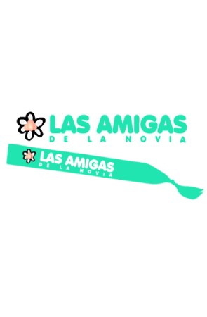 Banda 100 anillo con minga "LAS AMIGAS DE LA NOVIA"