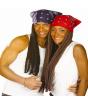 Bandana con Rastas surtidas en 4 colores .