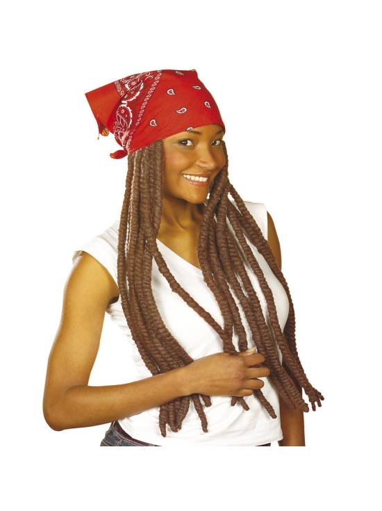 Bandana con Rastas surtidas en 4 colores .