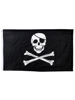 Bandera Pirata 150 x 90 cms