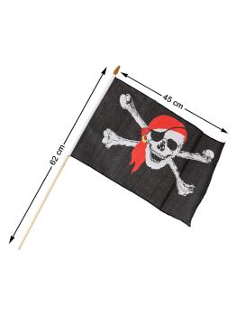 Bandera Pirata medida 45 cms