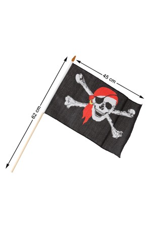 Bandera Pirata medida 45 cms