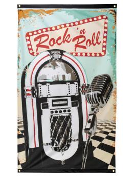 Bandera Rock 'n Roll Grease 150x90cm