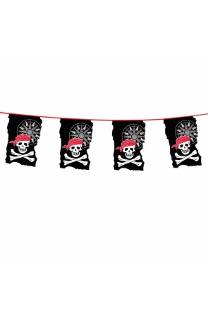 Banderines Piratas Calavera 10 m