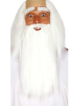 Barba Blanca con Cejas