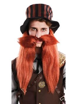 Barba con Bigote de Steampunk