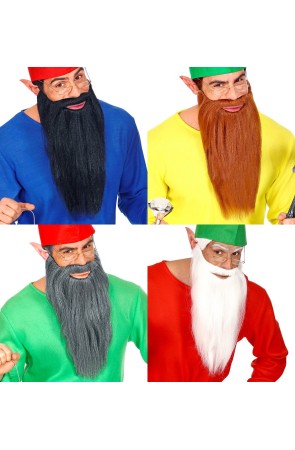 Barba para Disfraces con Bigote Personajes