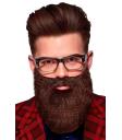 Barba para Personajes Variados en Castaña