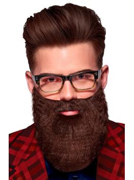 Barba para Personajes Variados en Castaña