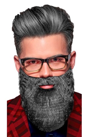 Barba para Personajes Variados en Gris