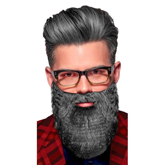 Barba para Personajes Variados en Gris Barba para Personajes Variados en Gris