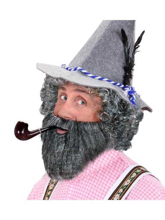 Barba para Personajes Variados en Gris
