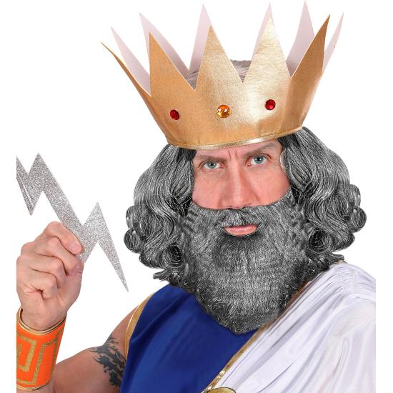 Barba para Personajes Variados en Gris Barba para Personajes Variados en Gris