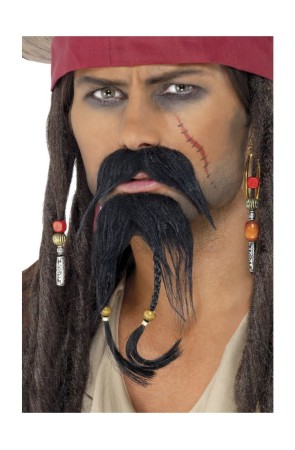 Barba y Bigote Piratas del Caribe