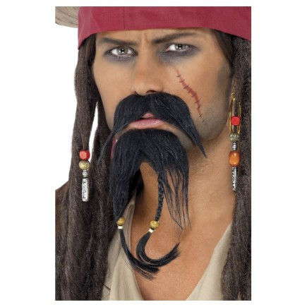 Barba y Bigote Piratas del Caribe