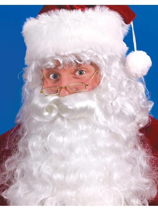 Barba y peluca de Papá Noel Profesional