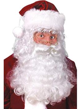 Barba y peluca de Papá Noel Profesional