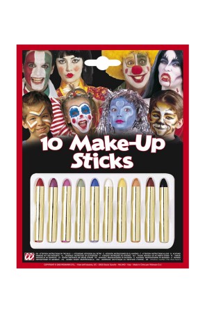 Barras Maquillaje Set de 10 pinturas