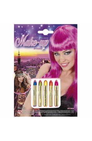 Barras Maquillaje Set de 5 pinturas Llamativas .