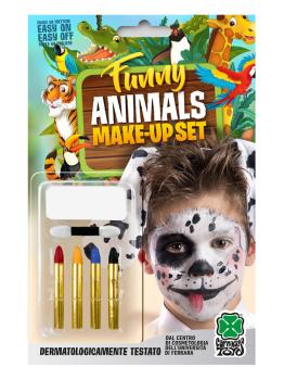 Base de maquillaje de dálmata + 4 lápices en blíster