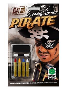 Base de maquillaje negra + 4 lápices en blíster