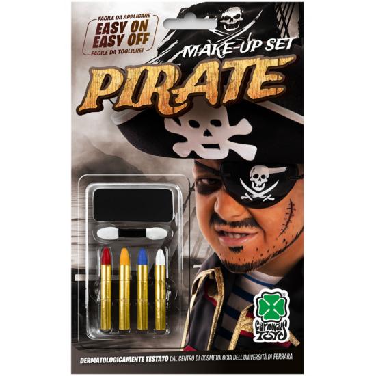 Base de maquillaje negra + 4 lápices en blíster Base de maquillaje negra + 4 lápices en blíster