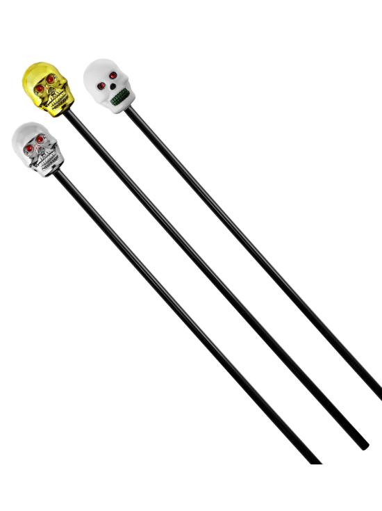 Bastón Calavera de 80 cms con sonido