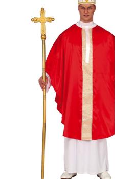 Bastón disfraces de Papa 120 cms