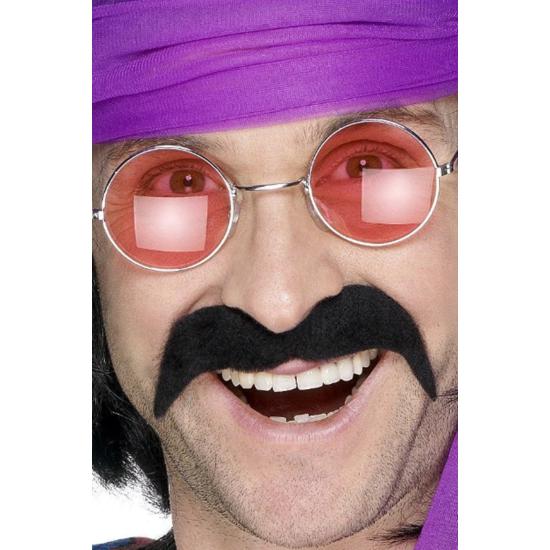 Bigote años setenta 3 colores