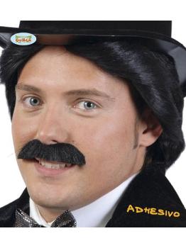 Bigote caballero negro