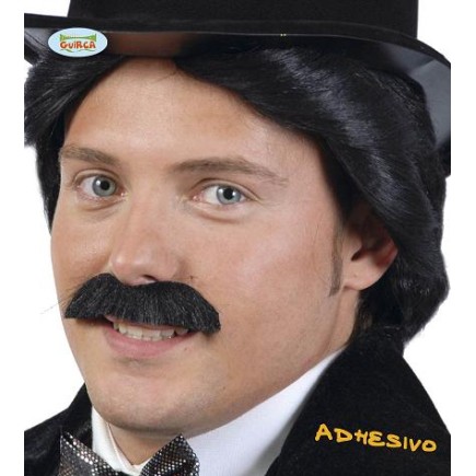 Bigote caballero negro