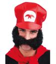 Bigote Mario en bolsa con gancho