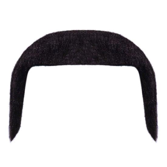 Bigote Negro años 70 con adhesivo. Bigote Negro años 70 con adhesivo.