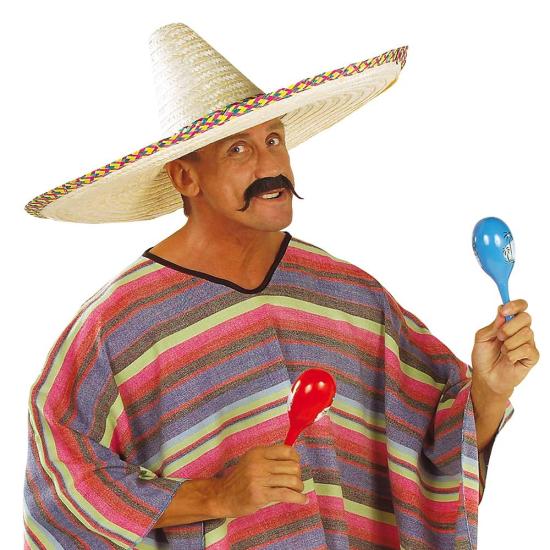 Bigote Negro Moldeable