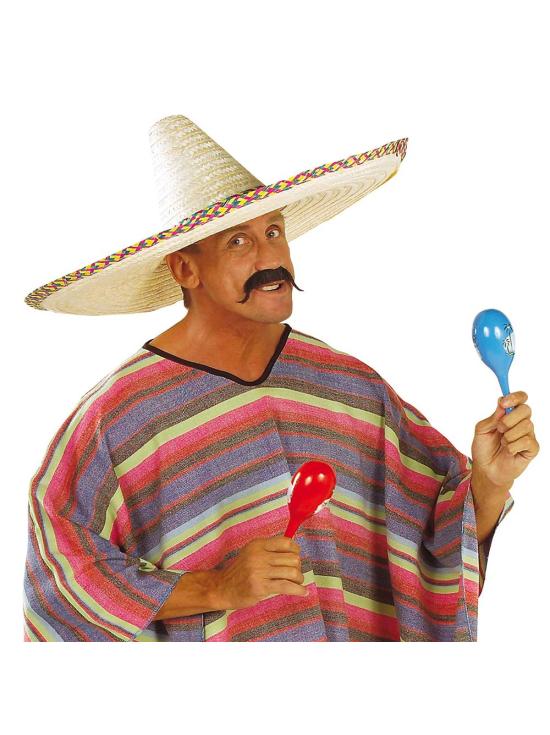 Bigote Negro Moldeable