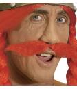 Bigote Pelirrojo para disfraz